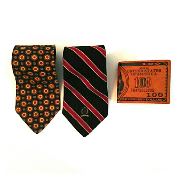 Tommy Hilfiger Other - Two Tommy Hilfinger Tie and Wallet Bundle